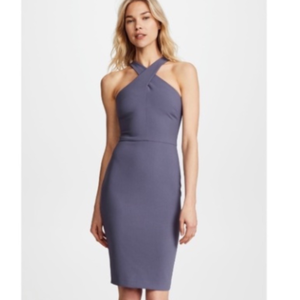 Likely Carolyn Sheath Dress in Blue/Gray NWT